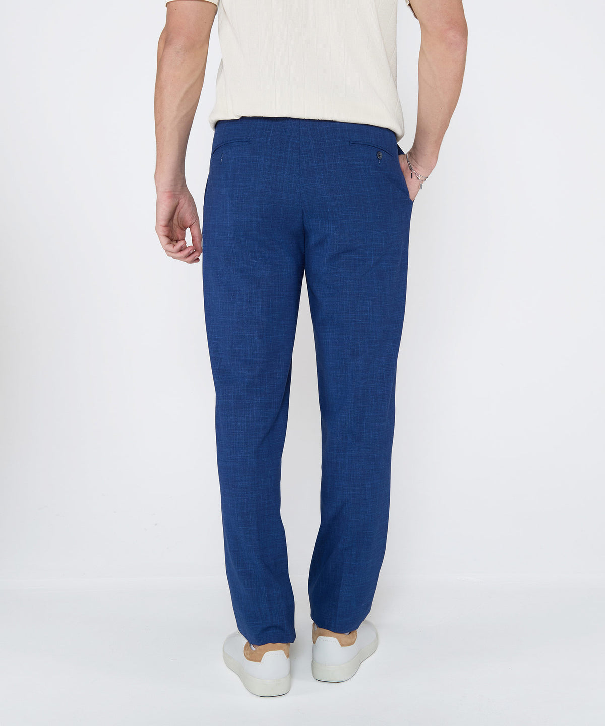 Men's Big & Tall Westport Black Stretch Linen 5-Pocket Pant Pearl Grey / 46