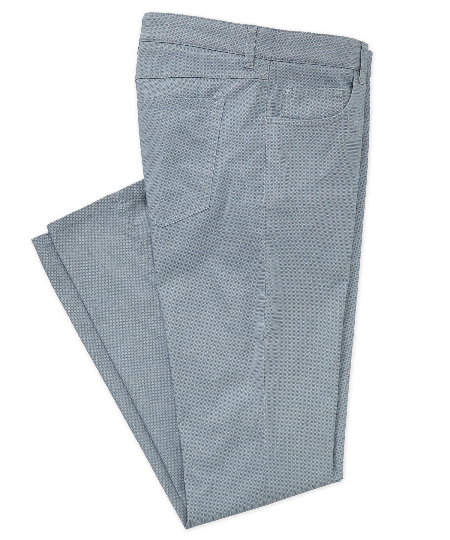 Westport Black Mosaic Print Stretch 5-Pocket Pants