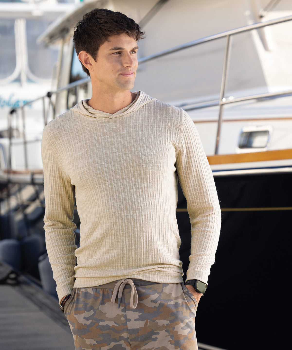 Westport Black Harbor Pullover Hoodie, Men's Big & Tall