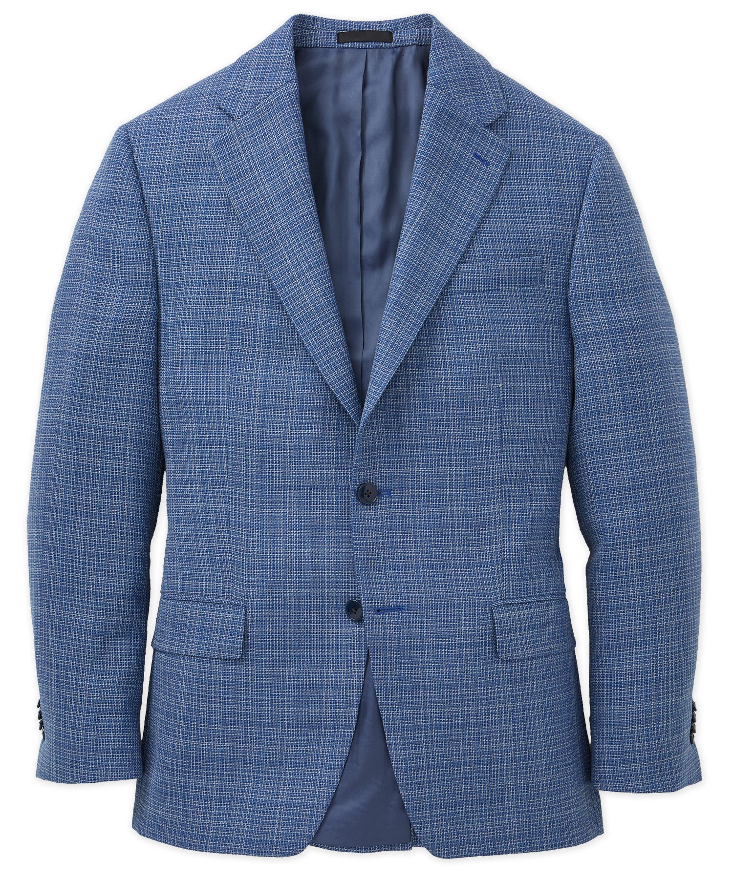 Michael Kors Big & Tall Two-Button Center Vent Plaid Sport Coat