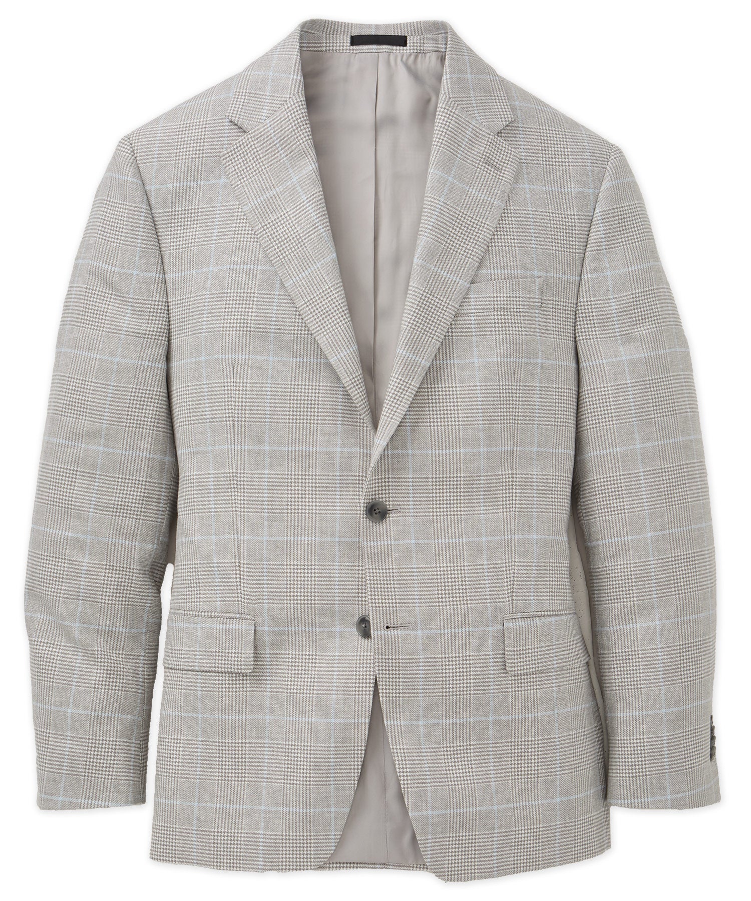 Michael Kors Big & Tall Two-Button Side Vent Glen Plaid Sport Coat 