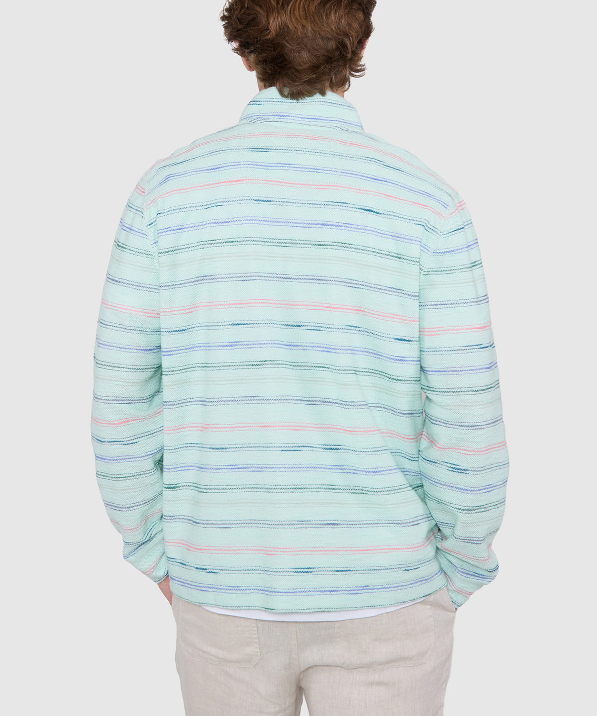 Tommy Bahama Minori Sands Button Mock Pullover, Men's Big & Tall