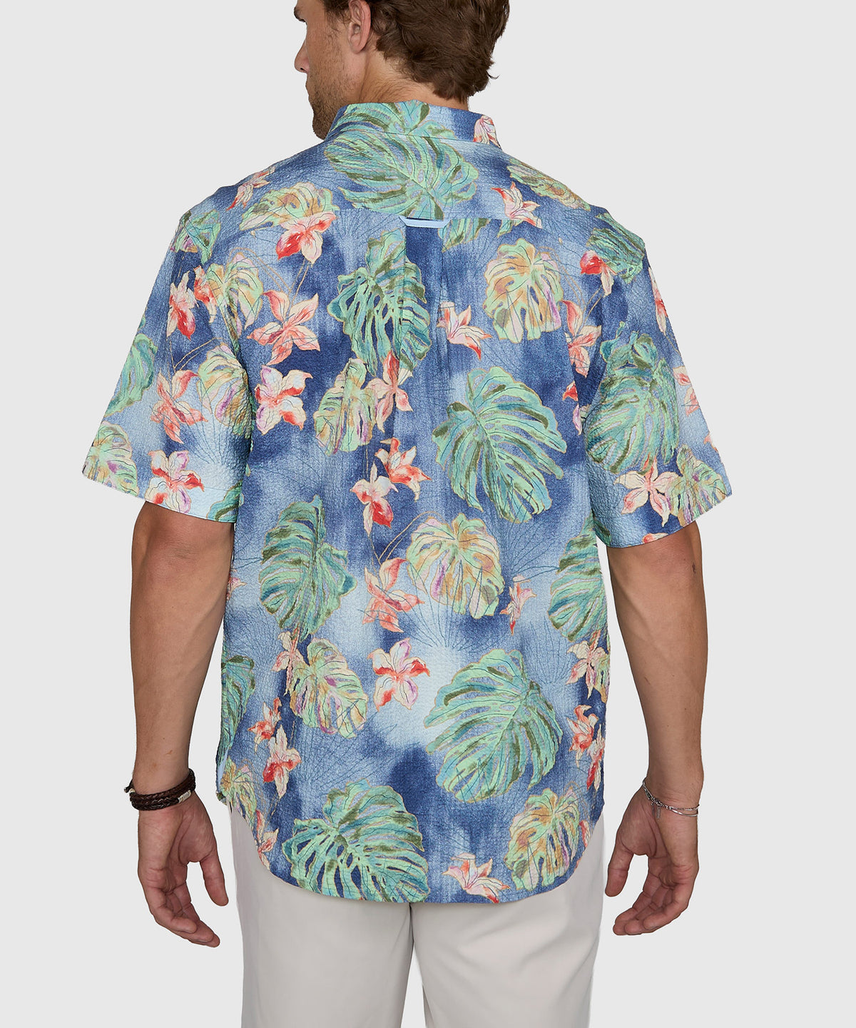 Tommy Bahama Short Sleeve Nova Wave Mira Jungle Sport Shirt, Men's Big & Tall