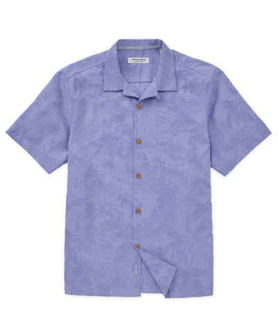 Tommy Bahama Coastal Ease Botanic Loom Camp Shirt, Men's Big & Tall