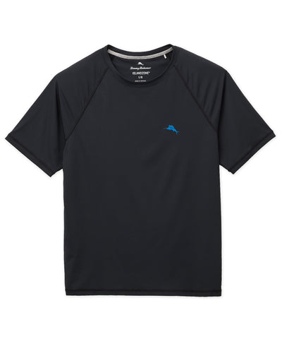 Tommy Bahama Chill Time Bay Short Sleeve Crew Neck Rash Guard T-Shirt, Men's Big & Tall