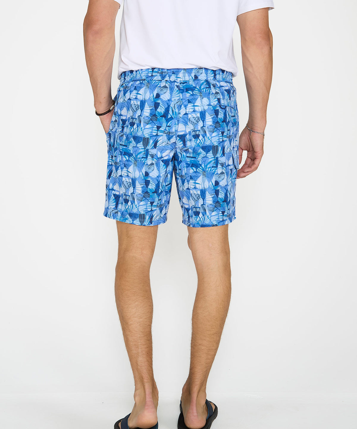 Tommy Bahama Baja Fizz and Fronds Swim Trunk, Men's Big & Tall