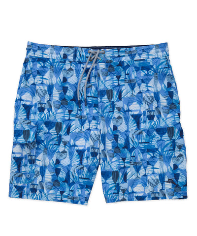 Tommy Bahama Baja Fizz and Fronds Swim Trunk, Men's Big & Tall
