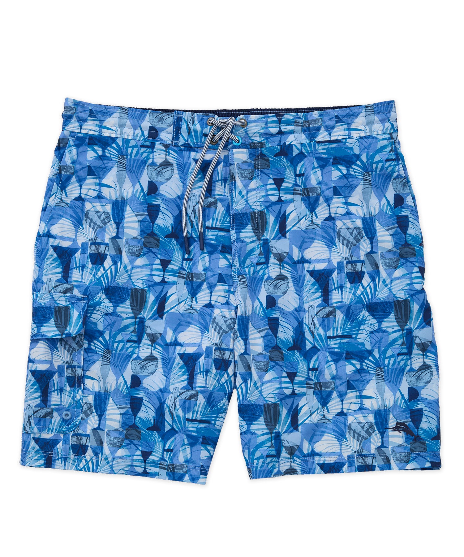 Tommy Bahama Big & Tall Baja Fizz and Fronds Swim Trunk | Westport