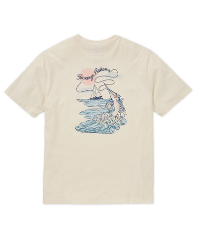 Tommy Bahama Reel Catch Crew Neck T-Shirt, Men's Big & Tall