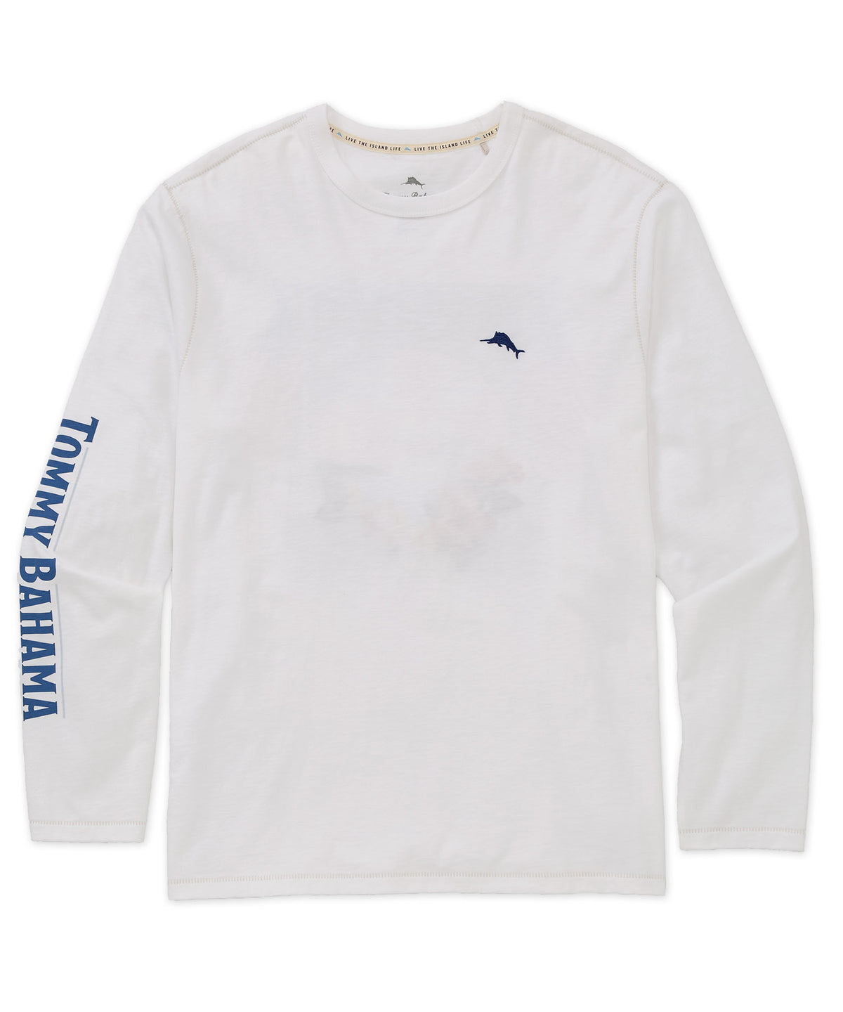 Tommy Bahama Long May It Wave Crew Neck T-Shirt, Men's Big & Tall