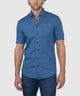 Westport Lifestyle Short Sleeve Washed Out Plaid Sport Shirt