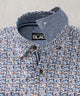 Westport Black Short Sleeve Printed Sport Shirt