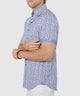 Westport Black Short Sleeve Printed Sport Shirt