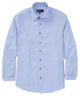 Westport Black Long Sleeve Button-Down Collar Linen-Cotton Sport Shirt