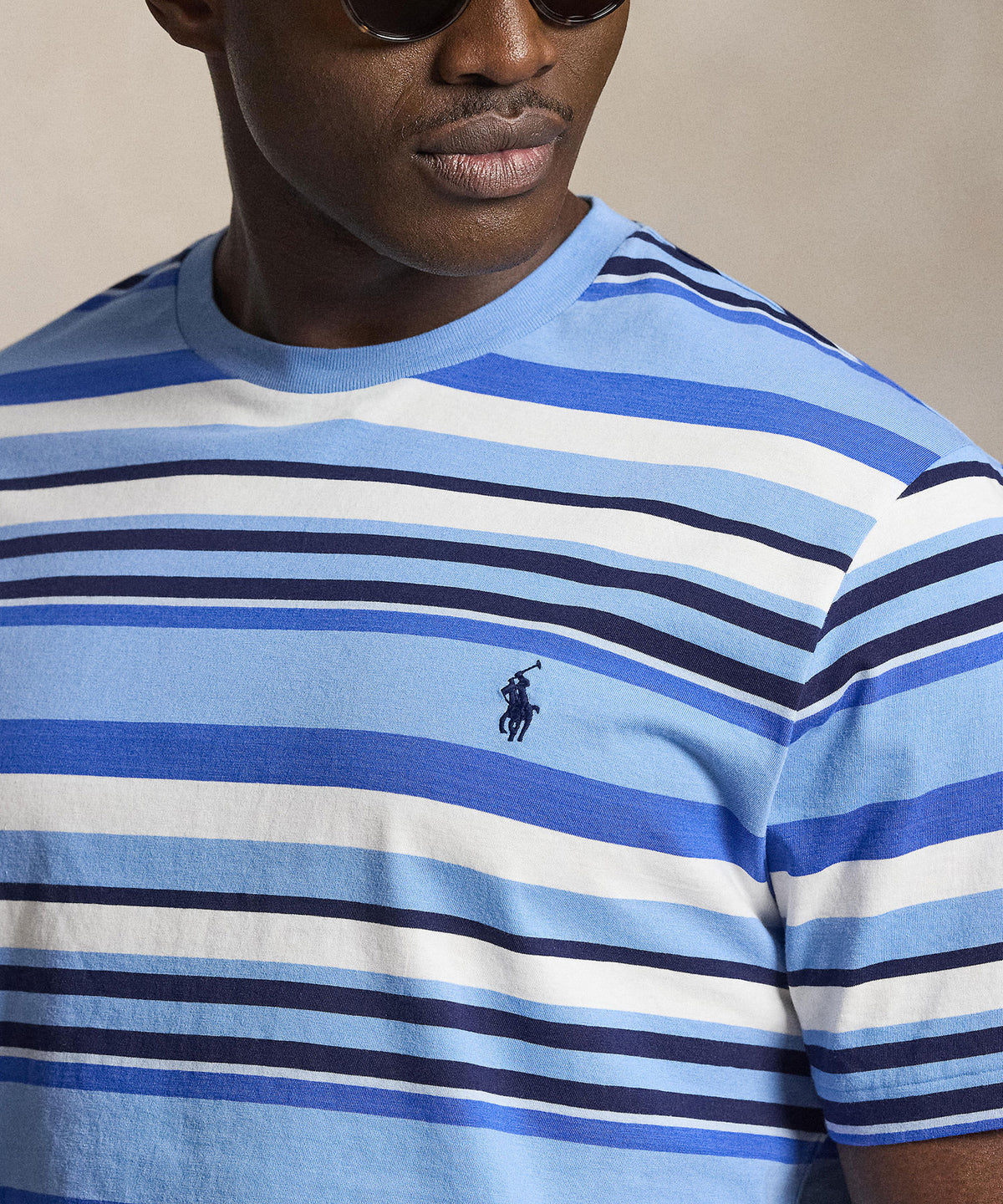 Polo Ralph Lauren Short Sleeve Animated Stripe T-Shirt, Men's Big & Tall