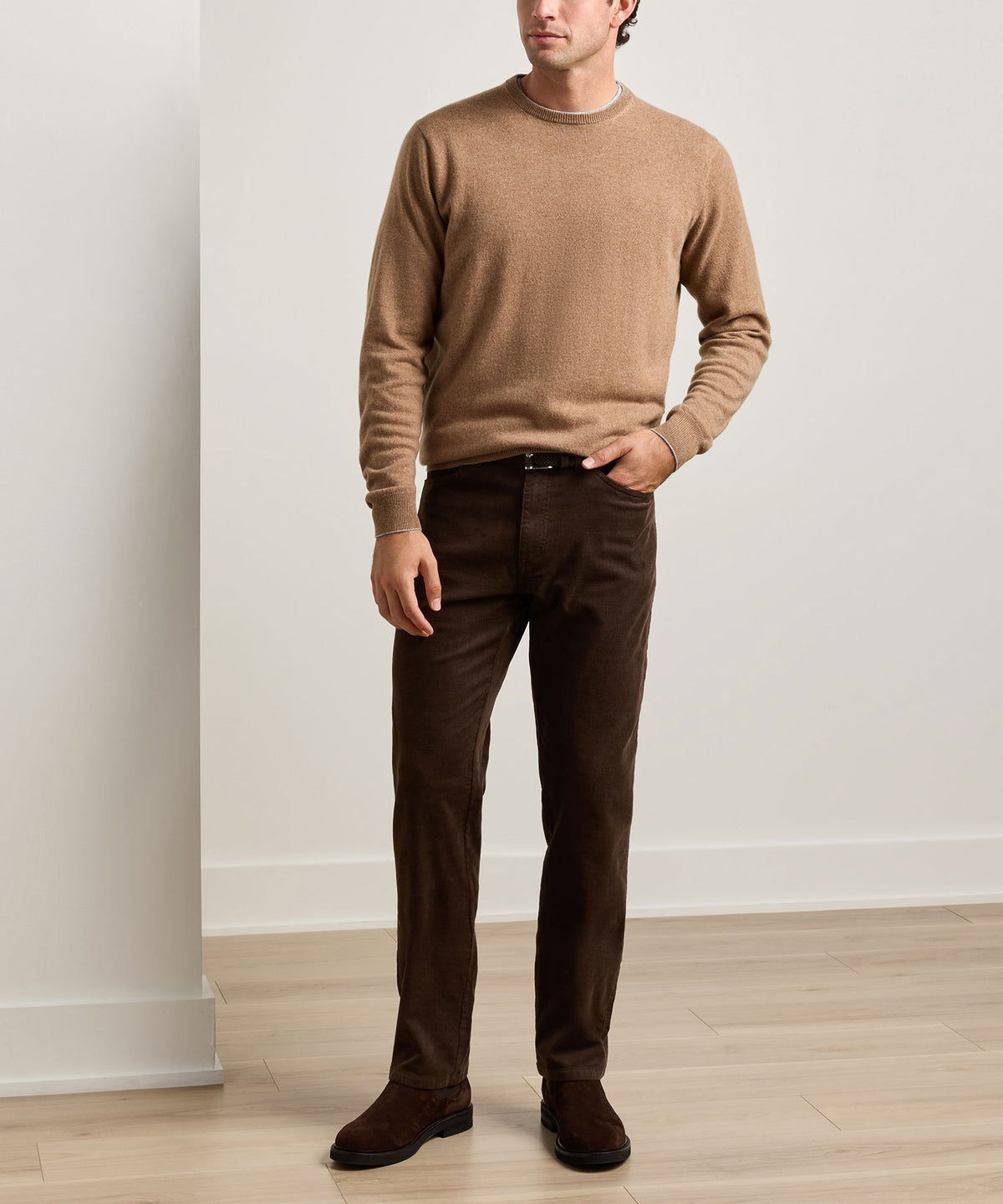 Peter Millar Classic Comfort Corduroy 5-Pocket Pant, Men's Big & Tall