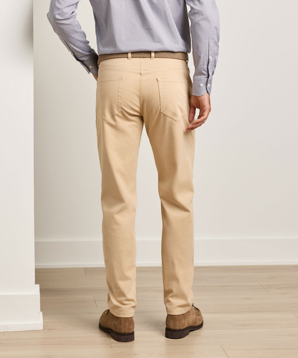 Peter Millar Crown Cotton Canvas 5-Pocket Pant, Men's Big & Tall