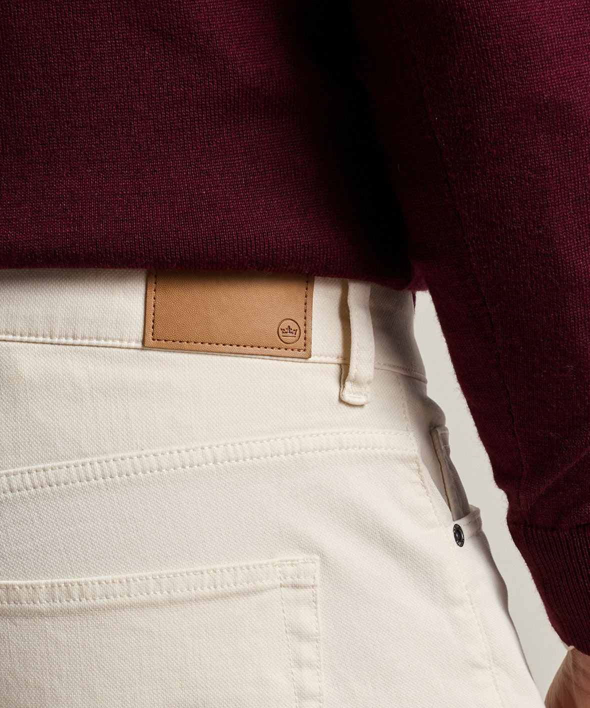 Peter Millar Crown Cotton Canvas 5-Pocket Pant, Men's Big & Tall