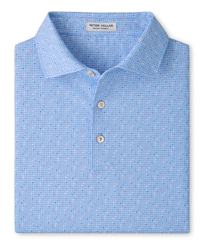 Peter Millar Rivington Print Polo, Men's Big & Tall