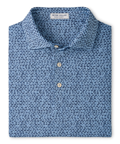 Peter Millar Off-Road Print Polo, Men's Big & Tall