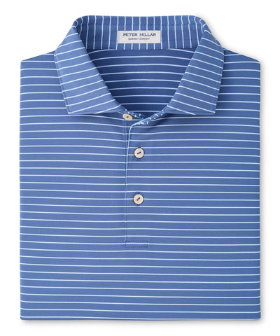 Peter Millar Oaks Stripe Polo, Men's Big & Tall