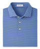Peter Millar Oaks Stripe Polo - Bali Blue