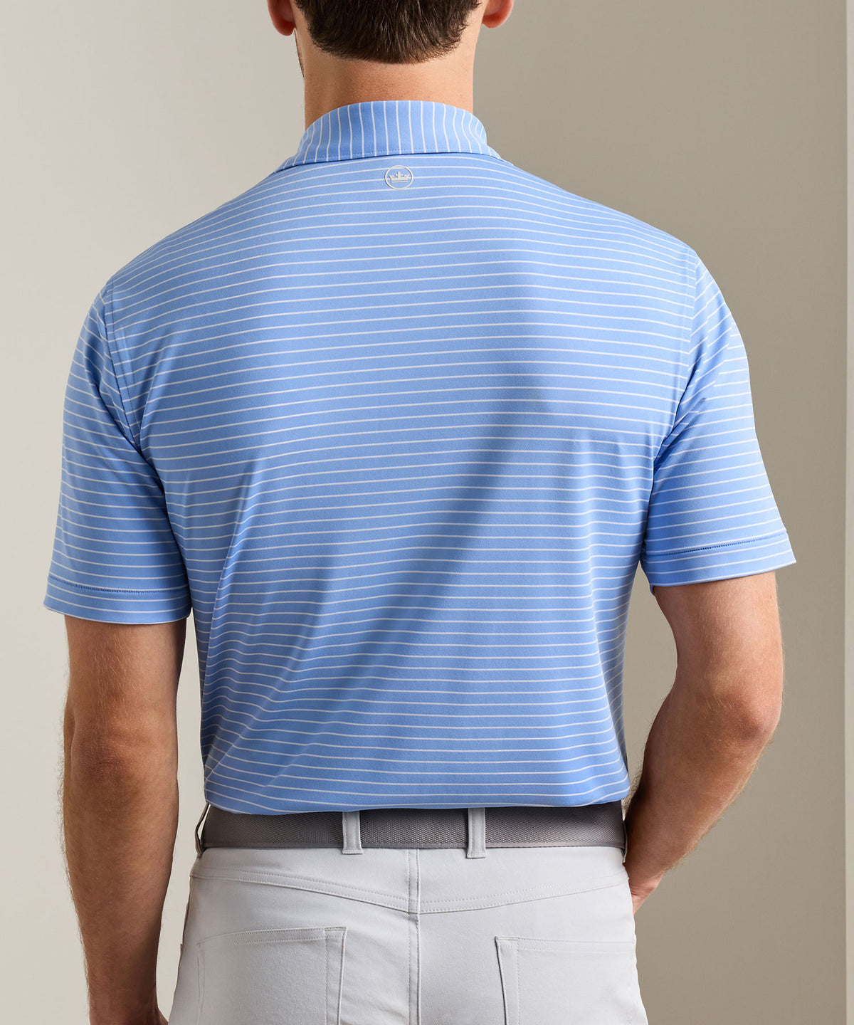 Peter Millar Oaks Stripe Polo, Men's Big & Tall