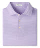 Peter Millar Oaks Stripe Polo - Garden Violet