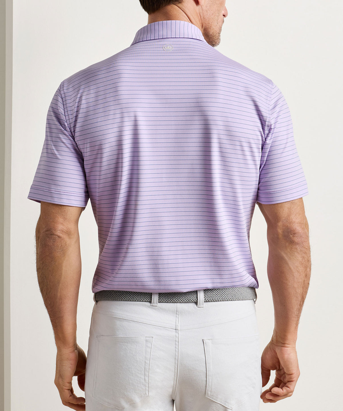 Peter Millar Oaks Stripe Polo, Men's Big & Tall