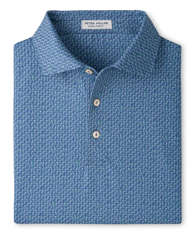 Peter Millar Bloody Mary Print Polo, Men's Big & Tall