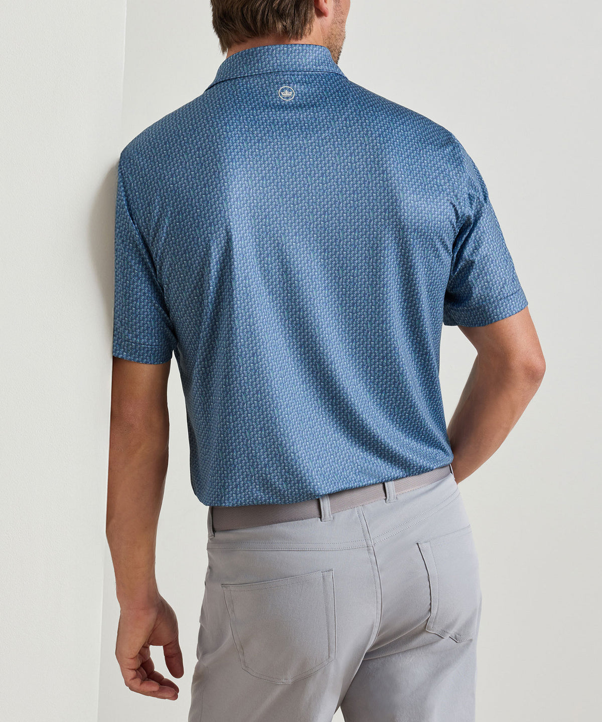 Peter Millar Bloody Mary Print Polo, Men's Big & Tall
