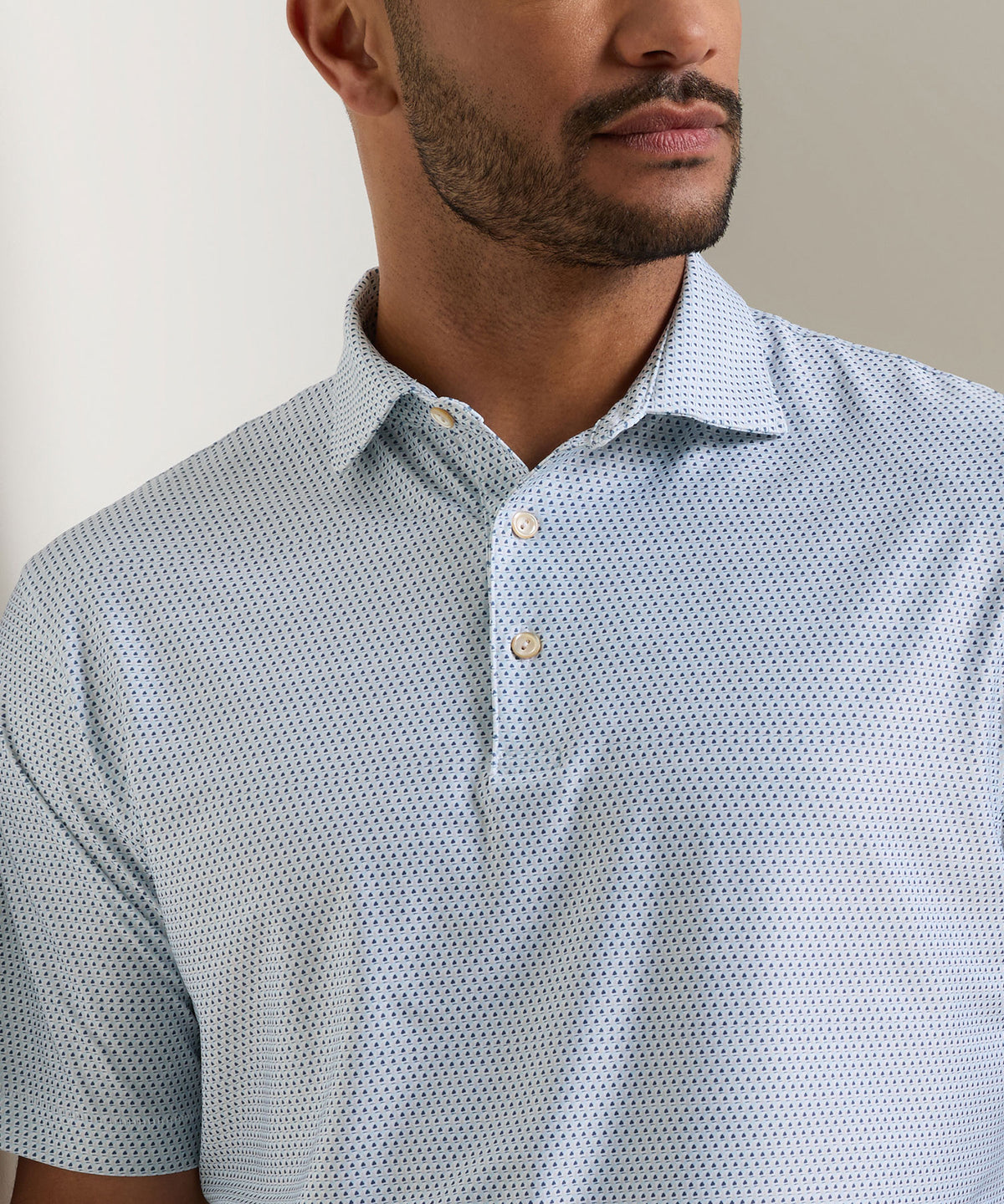 Peter Millar Hummingbird Print Polo, Men's Big & Tall