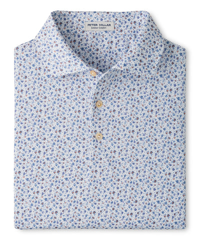 Peter Millar Ranch Water Print Polo, Men's Big & Tall