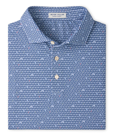 Peter Millar On the Half Shell Print Polo, Men's Big & Tall