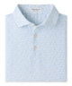 Peter Millar Andover Print Polo - White