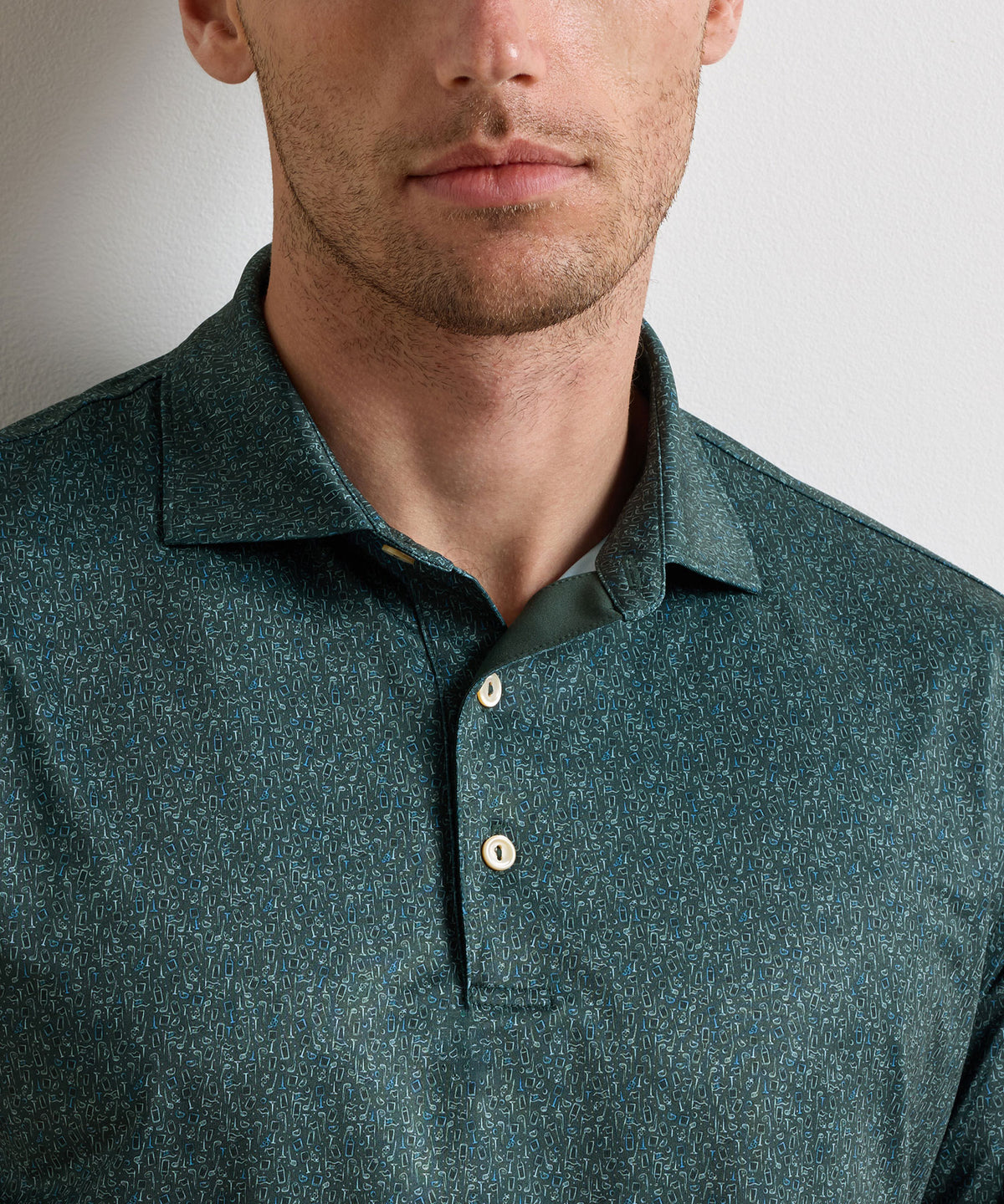 Peter Millar Transfusion Print Polo, Men's Big & Tall