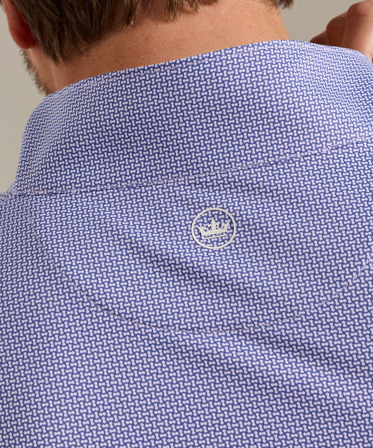 Peter Millar Perth Basketweave Quarter-Zip Pullover, Men's Big & Tall