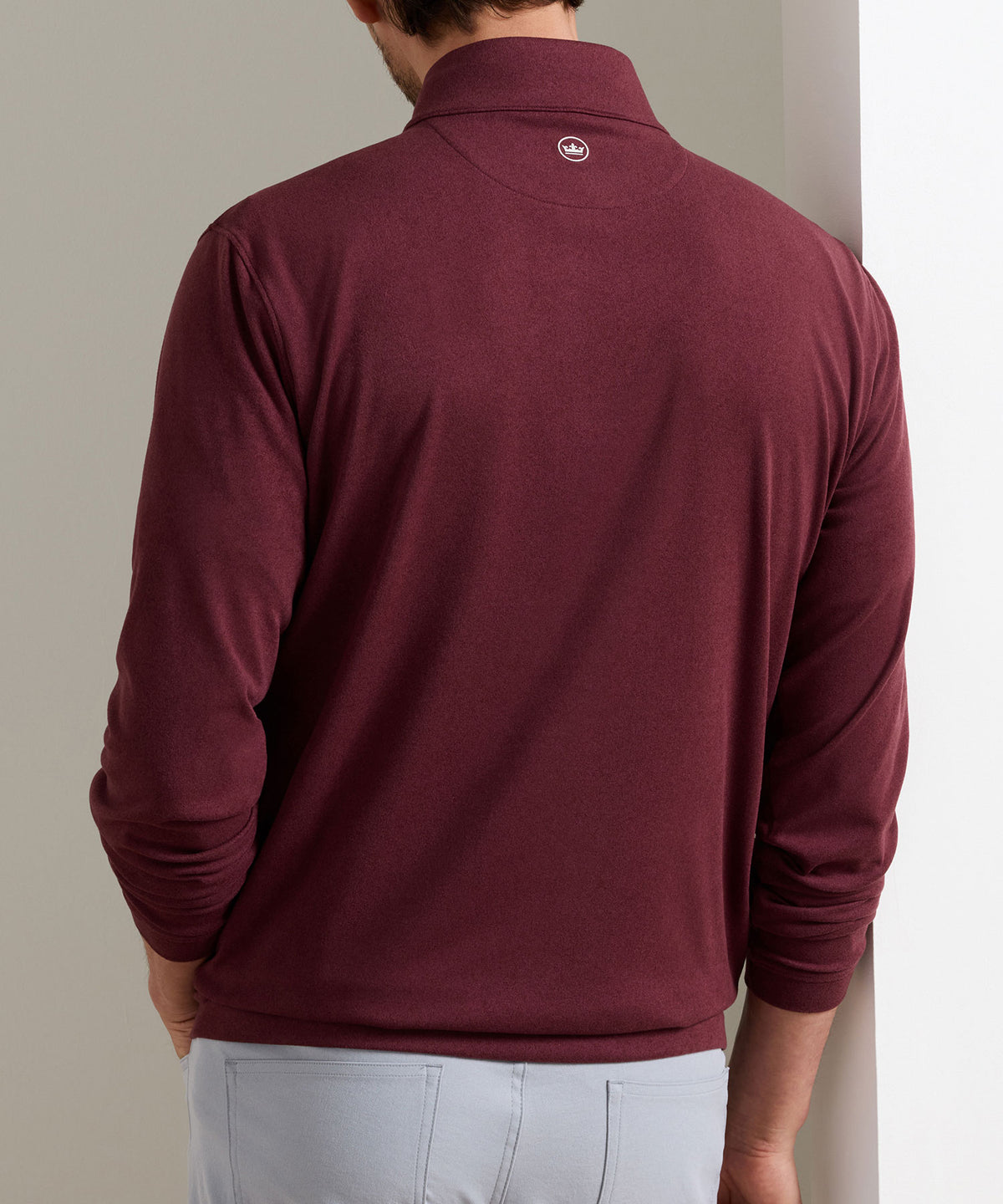 Peter Millar Long Sleeve Ardentair Performance Quarter-Zip Pullover, Men's Big & Tall