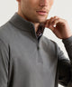 Peter Millar Long Sleeve Ardentair Performance Quarter-Zip Pullover - Iron