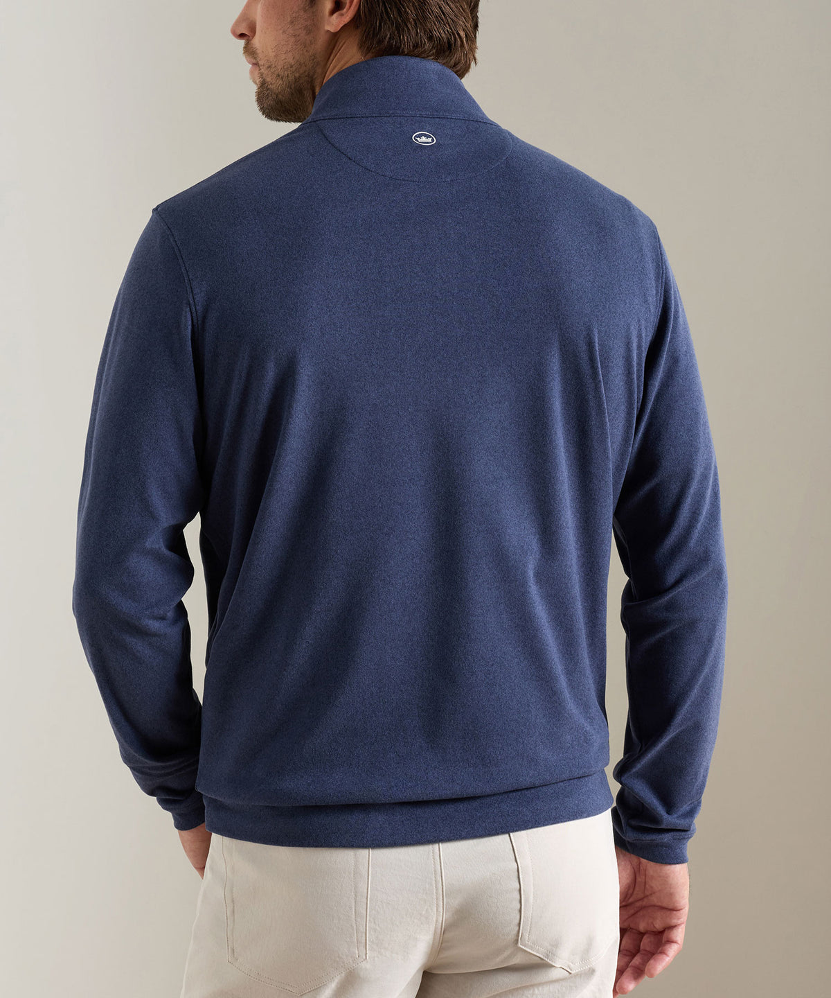 Peter Millar Long Sleeve Ardentair Performance Quarter-Zip Pullover, Men's Big & Tall