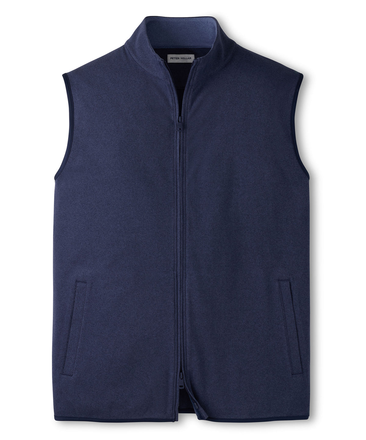 Peter Millar Ardentair Performance Full-Zip Vest - Navy, Men's Big & Tall