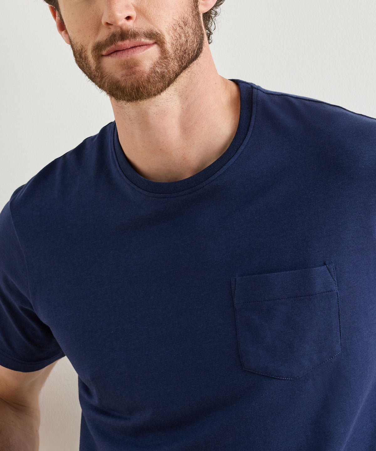 Peter Millar Crown Comfort Pocket Tee, Men's Big & Tall