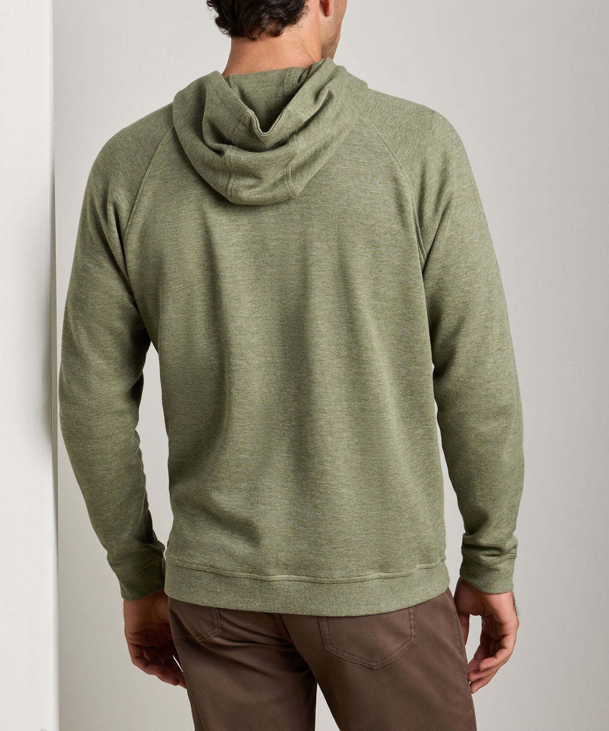 Peter Millar Long Sleeve Crown Comfort Hoodie Pullover, Men's Big & Tall