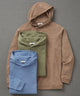 Peter Millar Long Sleeve Crown Comfort Hoodie Pullover
