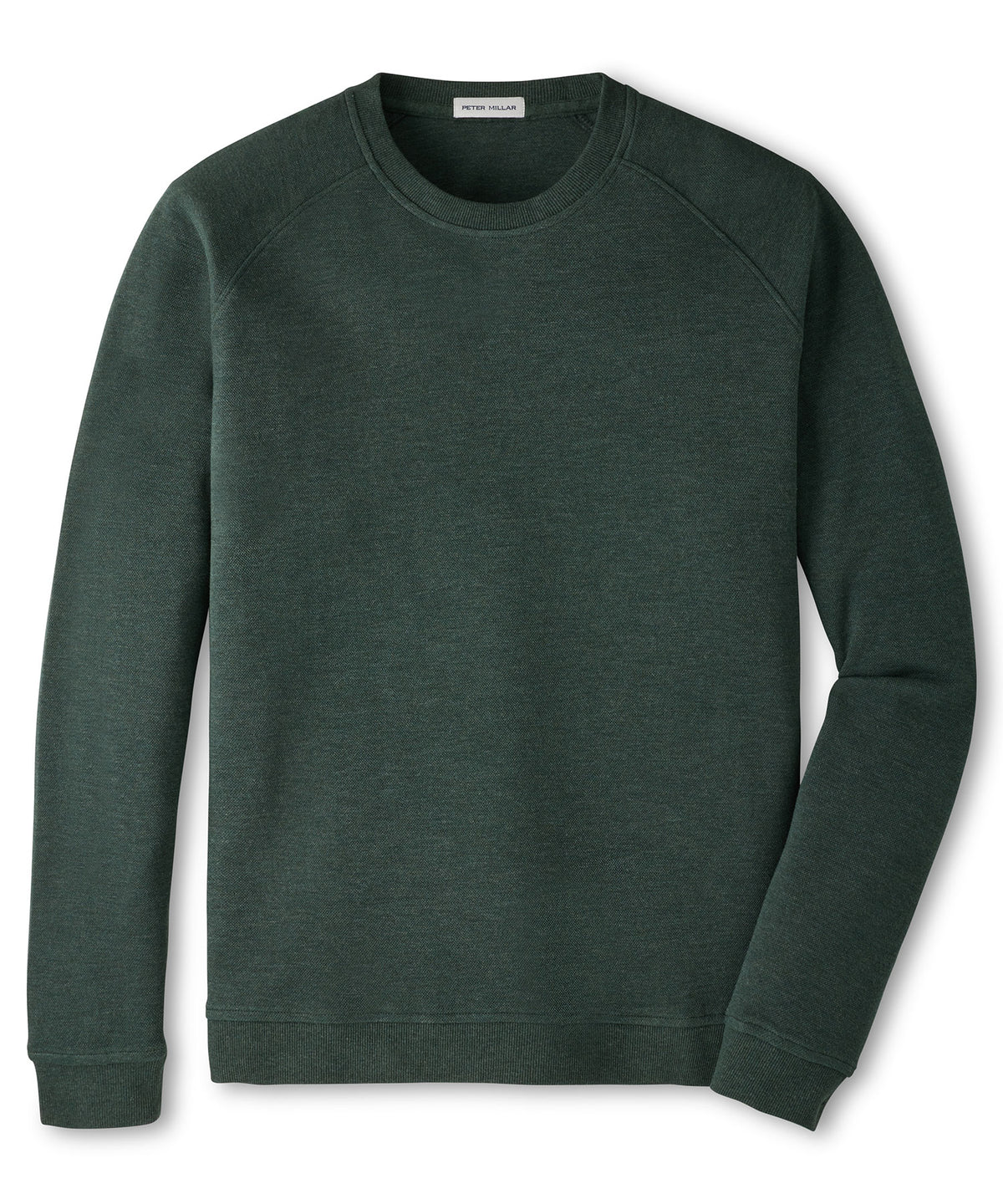 Peter Millar Long Sleeve Crown Comfort Crew Pullover - Pine Brook, Men's Big & Tall