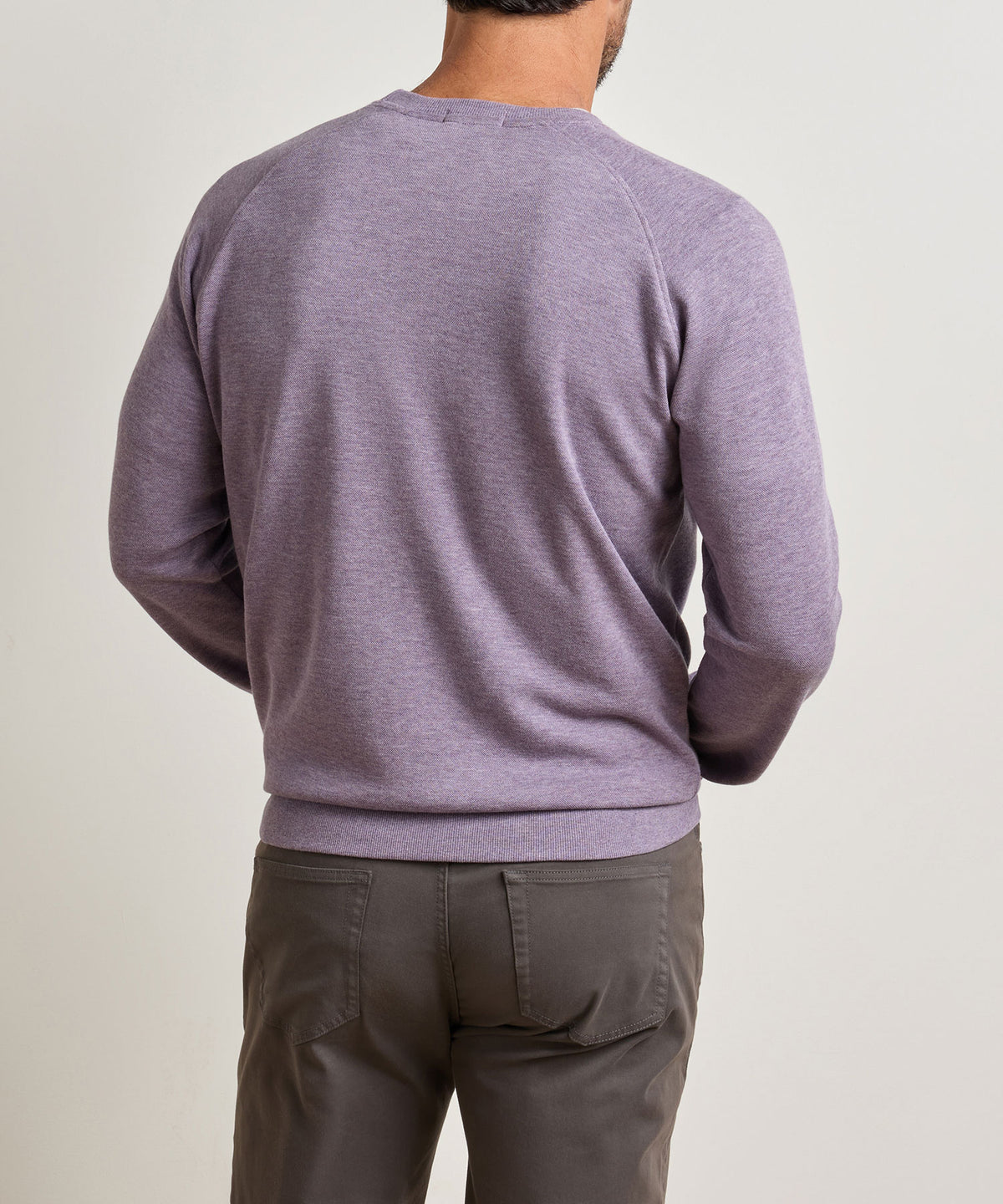 Peter Millar Long Sleeve Crown Comfort Crew Pullover, Men's Big & Tall