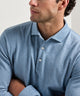 Peter Millar Long Sleeve Herringbone Polo