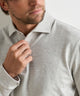 Peter Millar Long Sleeve Herringbone Polo