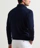 Peter Millar Autumn Crest Suede Trim Quarter-Zip Pullover