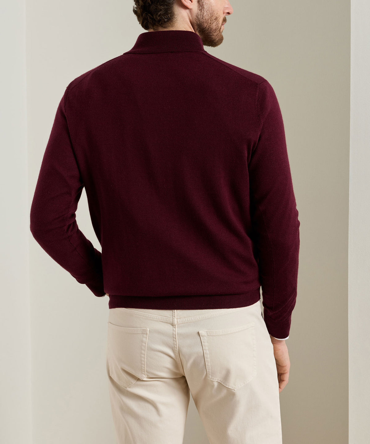 Peter Millar Autumn Crest Suede Trim Quarter-Zip Pullover, Men's Big & Tall
